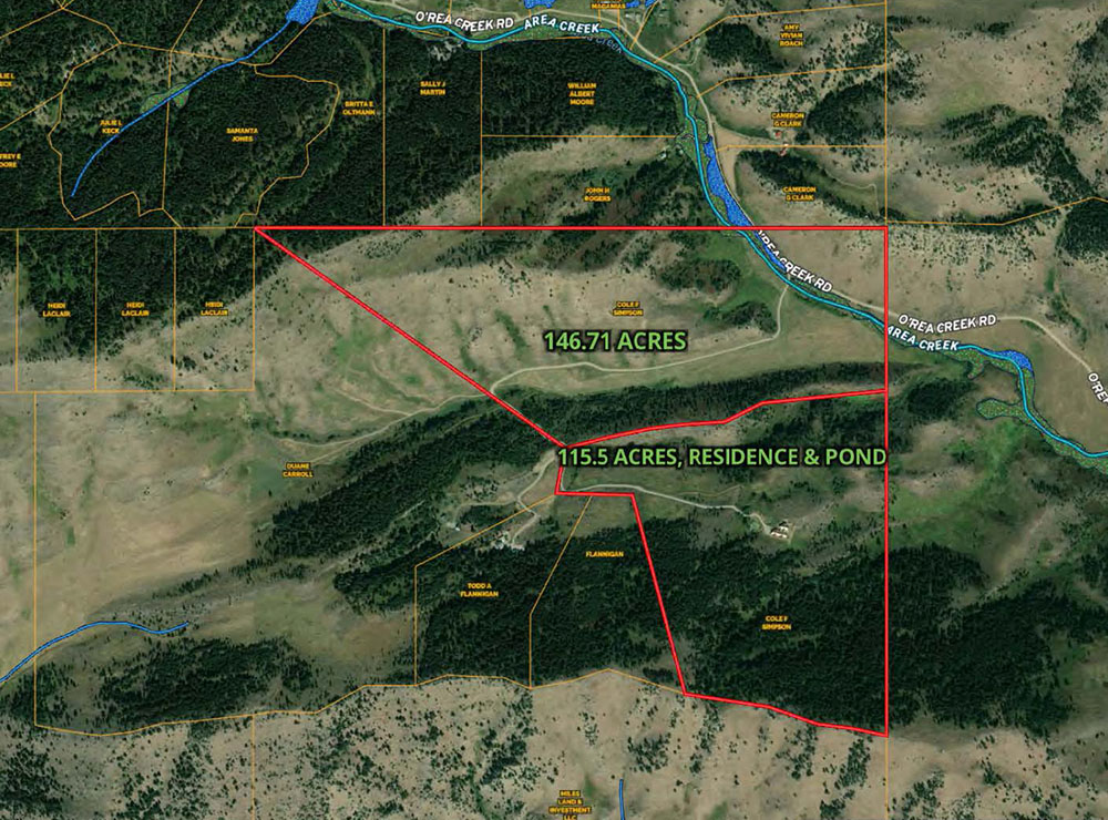 SKY BAND RANCH BETWEEN LIVINGSTON & BOZEMAN MT