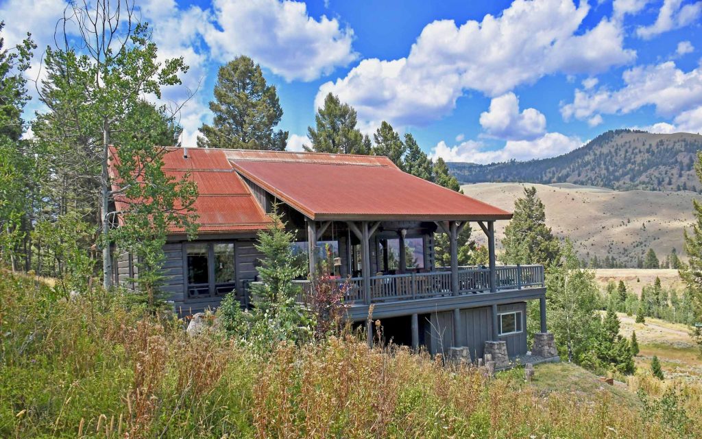 SOLD - Eco-Friendly Cabin 335 Rock Creek Road, Near Yellowstone National Park in Emigrant, Montana