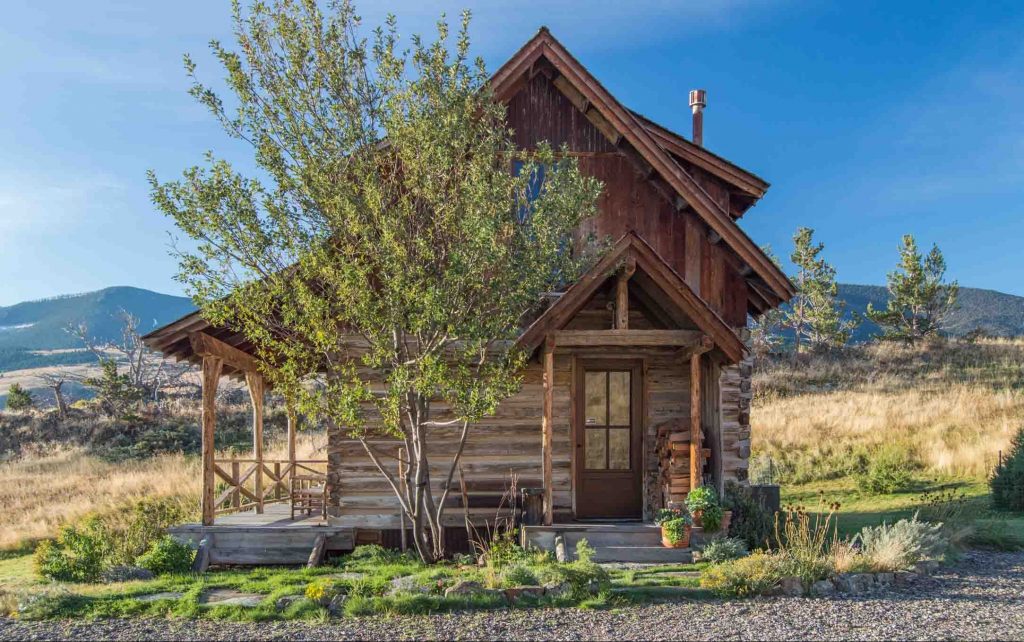 SOLD – Romantic Turn of the Century Hand Hewn Cabin