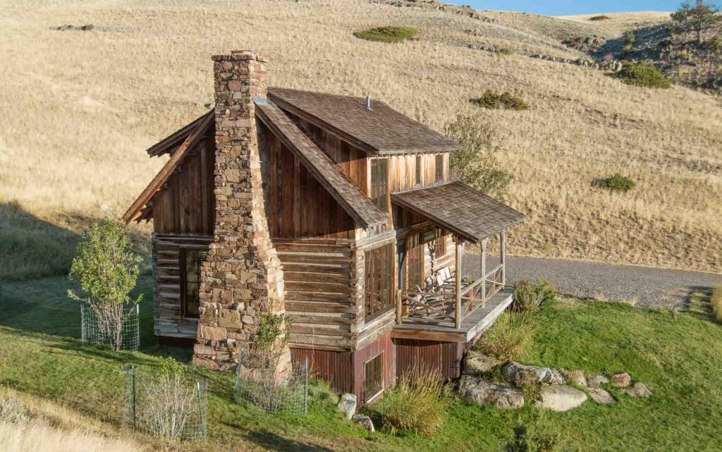 SOLD – Romantic Turn of the Century Hand Hewn Cabin